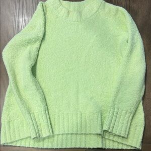 Old Navy Lime Green Crew Neck Sweater